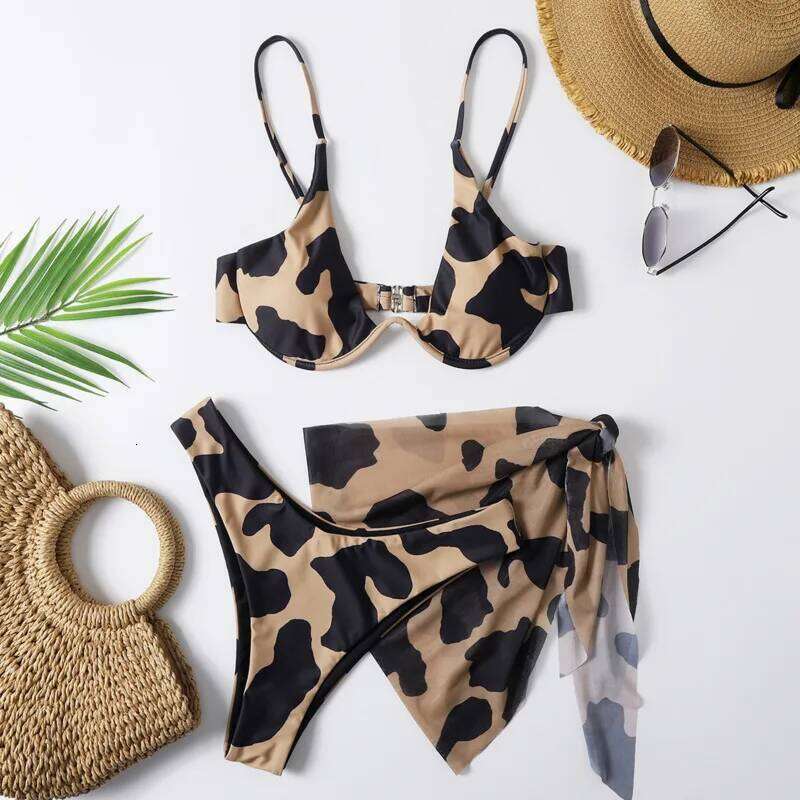 New Print Sexy Bikinis Swimsuits Women Swimwear Push Up Female Beach Swim Wear Bathing Suits Brazilian Bikini Set Pool Bather Y260303