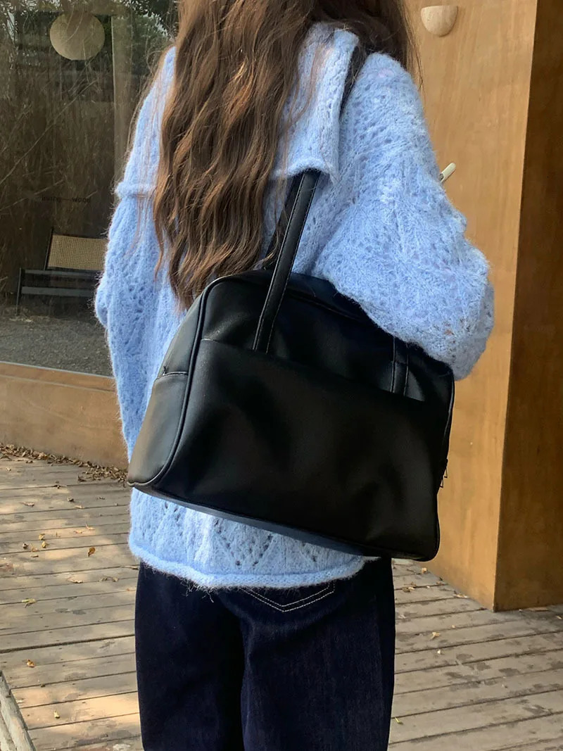 CGC BAG Fashion Large Capacity Womens Tote Bag Hand Bag Ladies High Quality PU Leather Female Shoulder Bag 260303