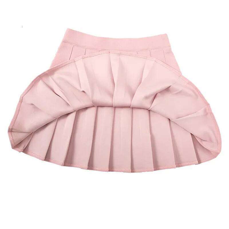 No Lining Elastic Waist Pleated Tennis Skirt Womens Athletic Golf Skort Sport Outfits Running Mini Skirts Falda Sexy Mujer Z260314