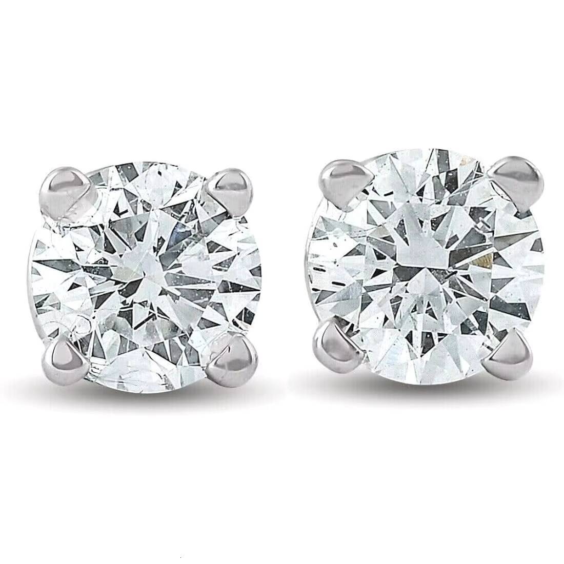 Premium Moissanite Diamond Earring with Best Quality Material Shiny Finish Comfortable to Wear for Office or Gift Purpose Use