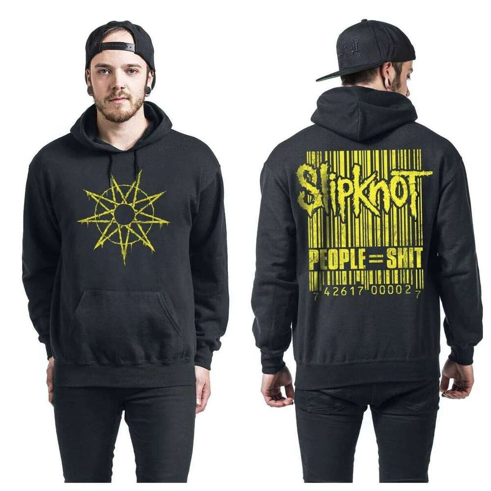 Rare People Barcode _ Slipknot Hoodie 2026 Autumn Winter High-end Luxury Is for Both Men and Women Y2k Top Z260314