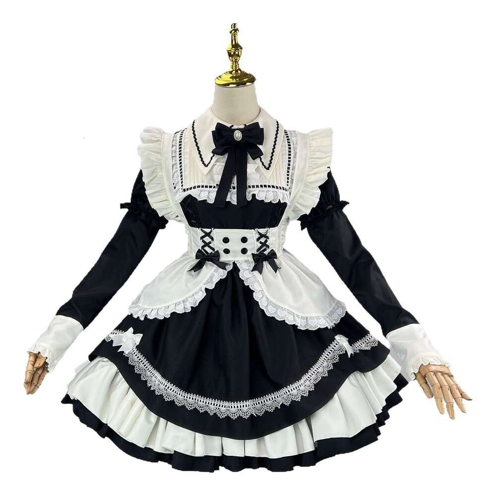 Designer Full marks Maid COS c10 Detachable Sleeve Lolita Performance Network Celebrity Live Costume