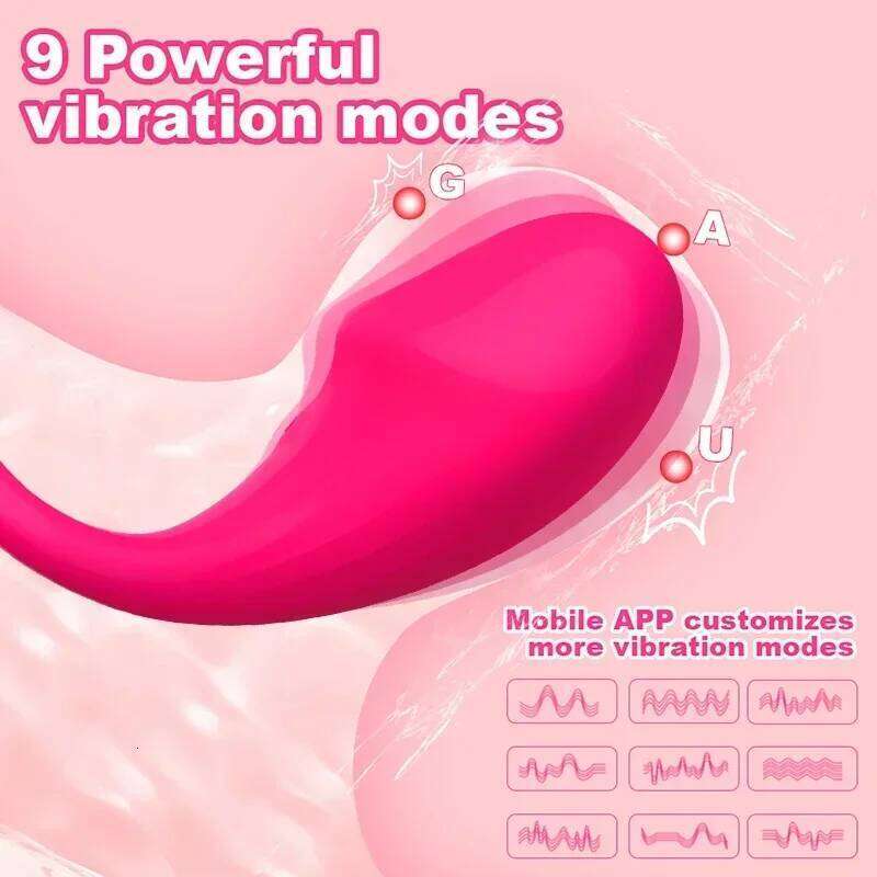 Wireless Vibrator APP Remote Control Dildo Panties Wear Vibrating Egg G Spot Clit Stimulator Massager Sex Toys for Women 26H0313