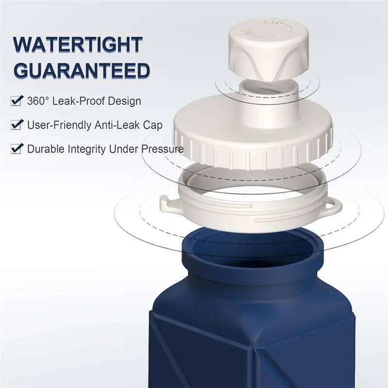 ABBO-Reusable, 610 Ml, Collapsible Travel Water Bottle, Leak-Proof Design Ideal For Outdoor Activities Z260314