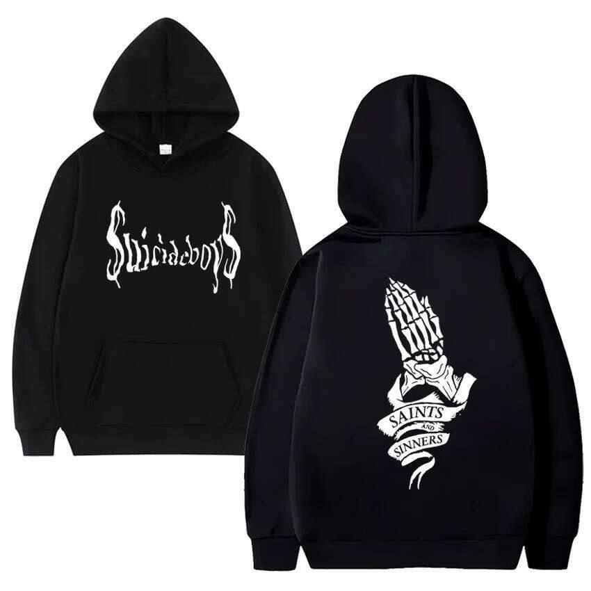 Hot Sale SuicideBoys Gothic Style Print Hoodie 2024 Men Women Hip Hop Vintage Streetwear Unisex Fleece Long Sleeve Sweatshirt Z260314
