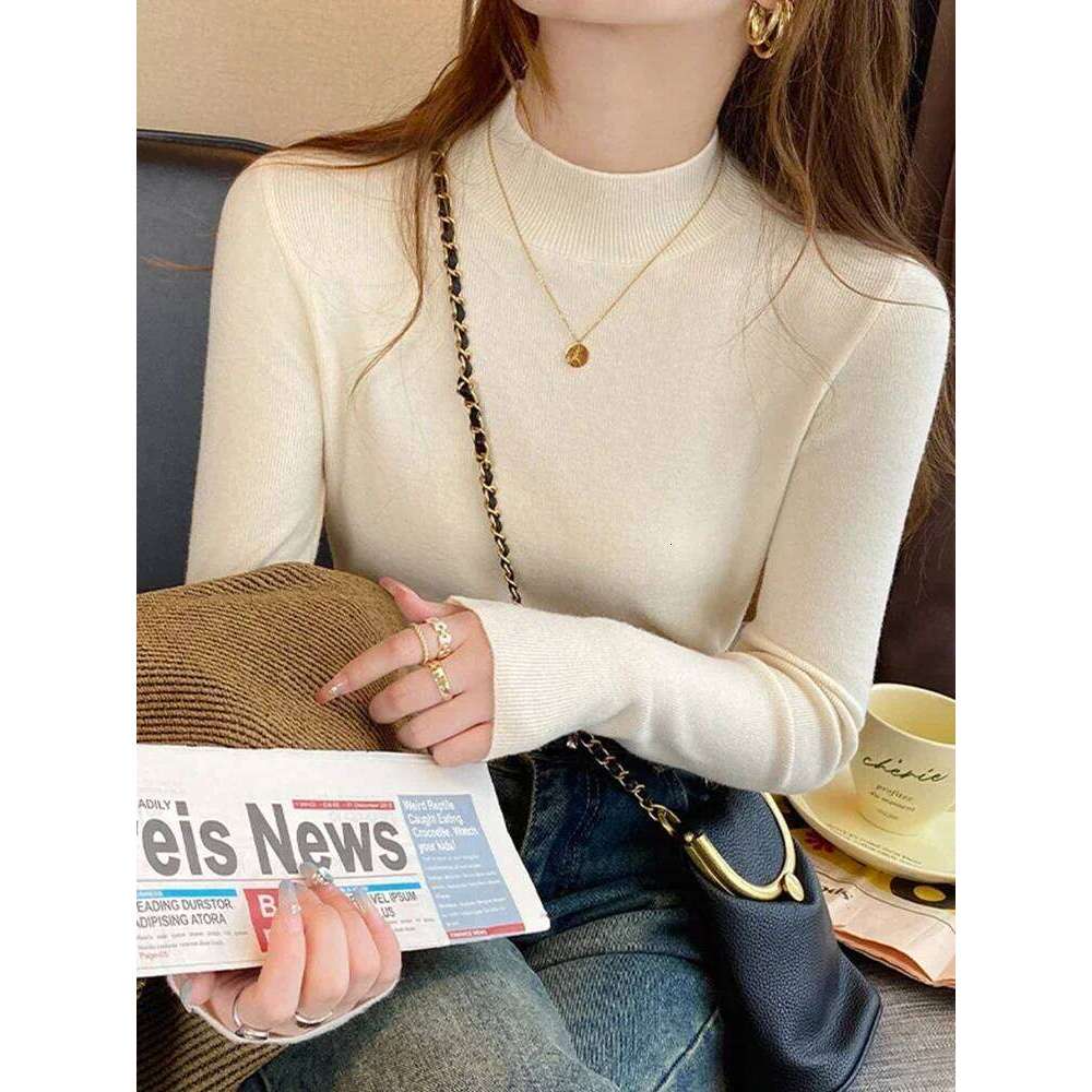 Turtleneck Basic Sweater For Women Knitted Tops Winter Casual Clothes Long Sleeve Pullover Warm soft Sweaters Pull Hiver Femme Z260314