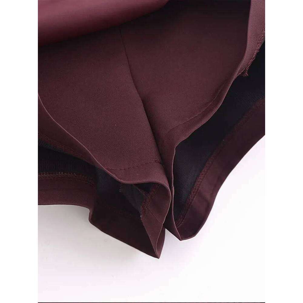 2025 Spring Casual Chic Women Solid Short Slim Straight Fashion Streetwear Mini Skirt Z260314