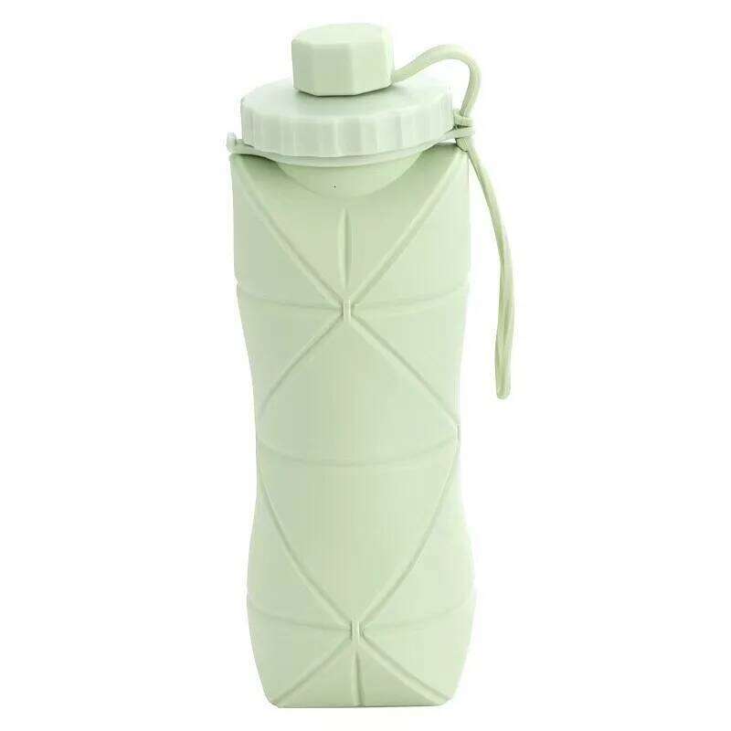 600ml Creative Stretchable Silicone Folding Cup Multifunctional Heat-resistant Portable Travel Outdoor Sport Water Kettle Z260313