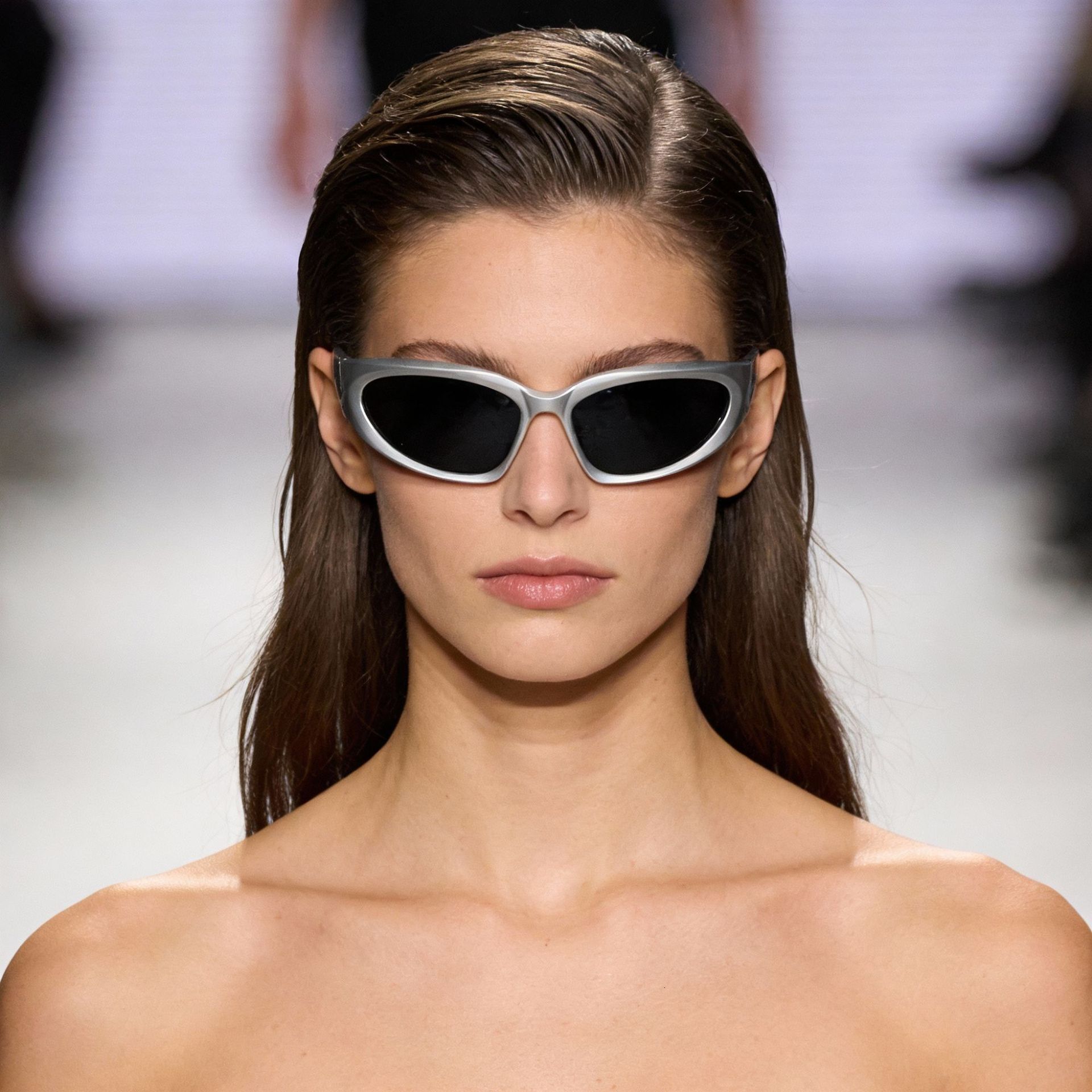 European and American Y2K Millennium Future High-End Women INS New Style Sunglasses for Men UV Protection Cycling Glasses