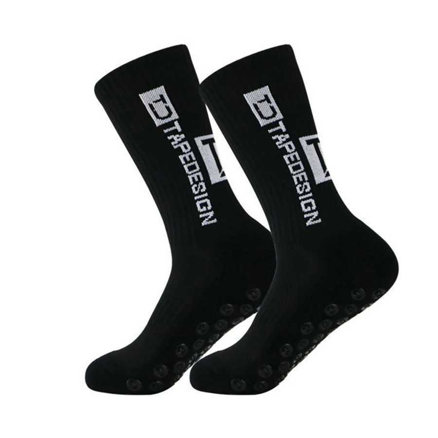 New Style Football Socks Round Silicone Suction Cup Grip Anti Slip Soccer Socks Sports Men Women Baseball Rugby Socks D260313