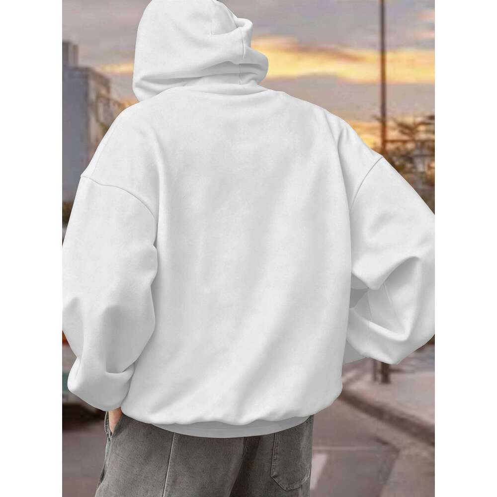 Friday Beer Lover Funny Printed Men Sweatshirt Winter Fleece Warm Hoodies Korean Loose Pocket Pullovers Hip Hop Male Clothes Z260314