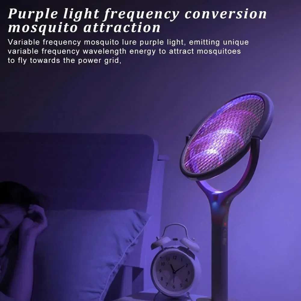 5 in1 Mosquito Killer Lamp Multicunctional Angle Adjustable Bug 2 in1 Mosquito Swatter Electric USB Rechargeable Fly Bat Swatter H260313