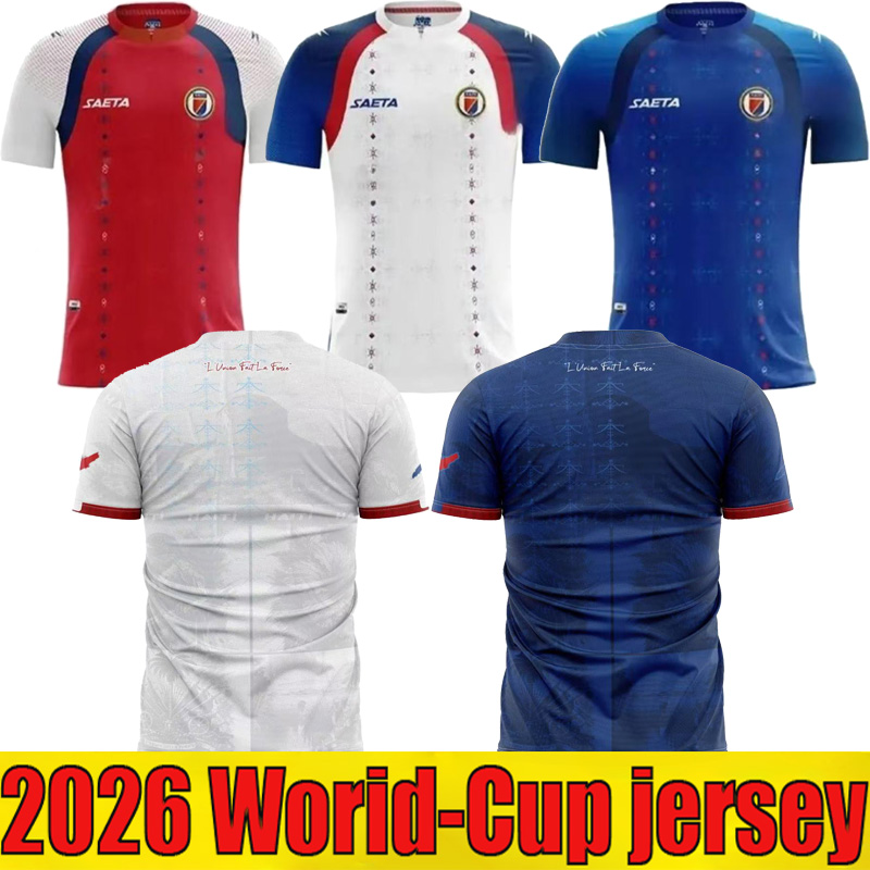 25 26 27 Haiti World Cup Soccer Jerseys national football team PIERROT DANLEY LOUICIUS PICAULT CASIMIR Football Shirts 2026 ETIENNE JR. PICAULT FORTUNE Men Uniforms