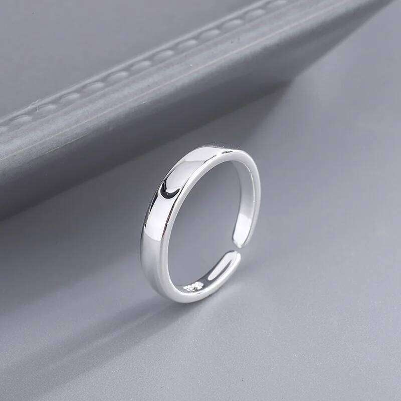 New Personality Sun And Moon Star Couple 925 Sterling Silver Jewelry Simple Exquisite Popular Opening Rings R183 H260312