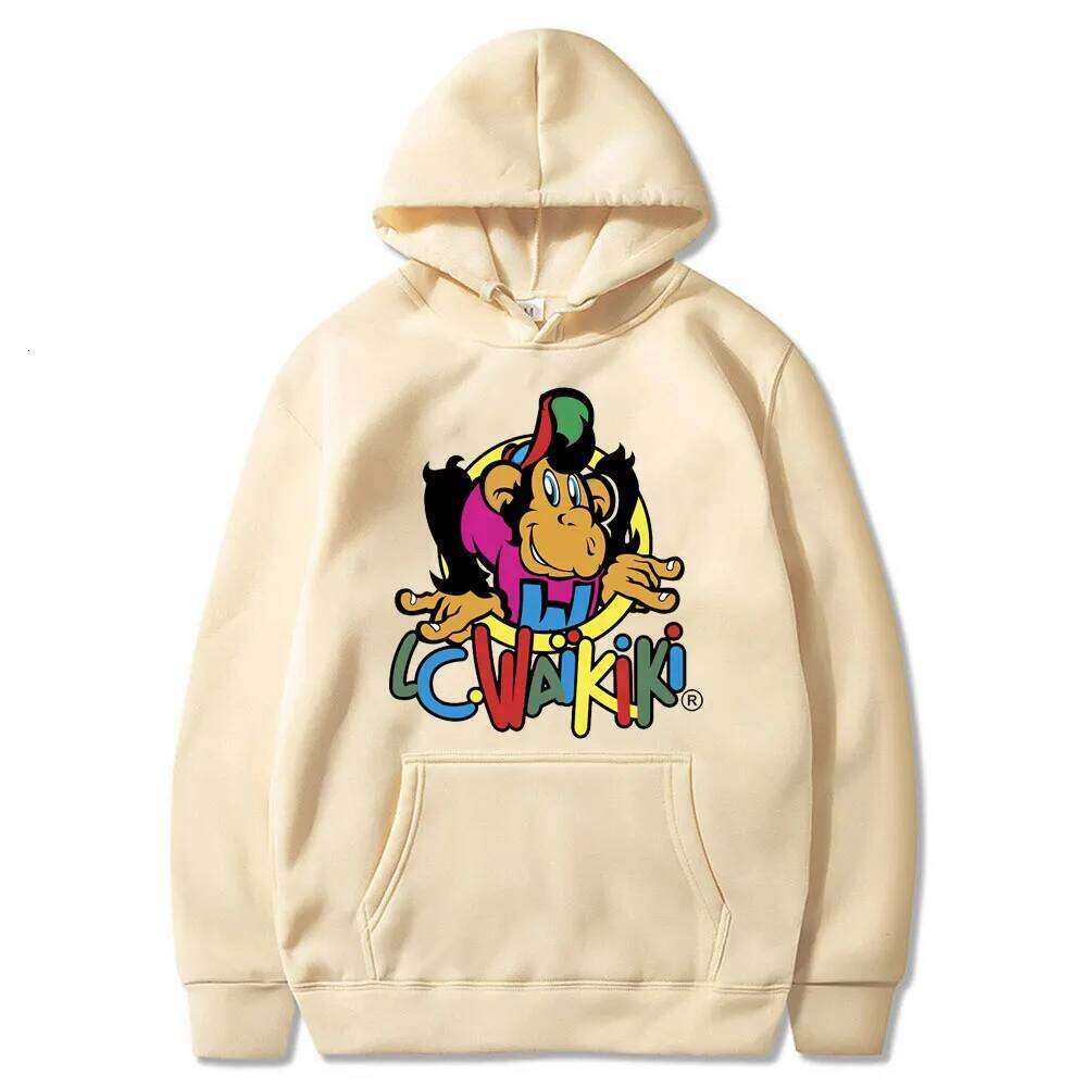 Lc Waikiki Merchandise Hoodie Men Women Fashion Brand Anime Sweatshirt Monkey Funny Graphic Print Hoodies Man Sweatshirts Z260314