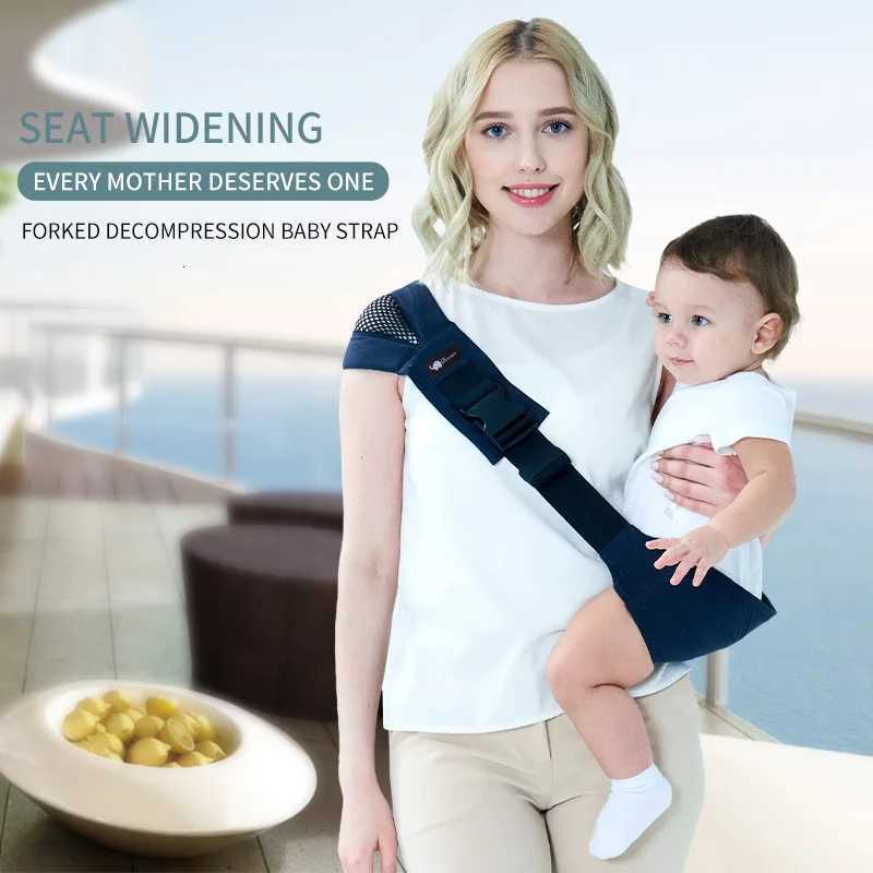 Baby Sling Sleeping Strap Infant Baby Carrier Wrap Baby Single Shoulder Strap Waist Stool Adjustable Cotton Wrap Sling X260313