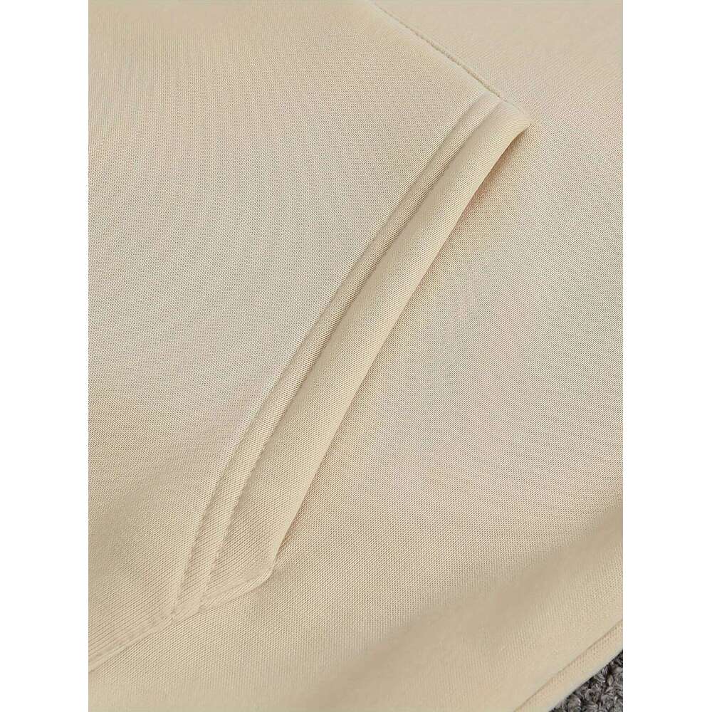 Men's autumn winter casual fashion loose cat and English letter printed long sleeved hooded warm sports pullover Z260315