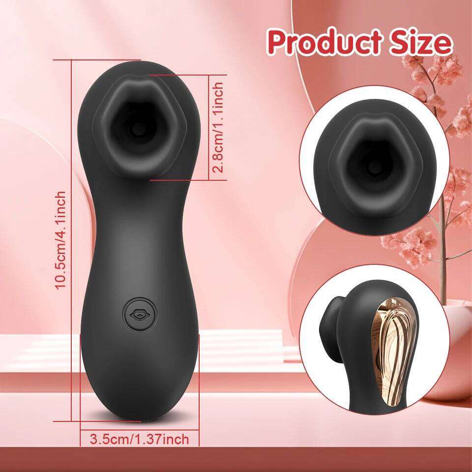 Sucking Clitoris Sucker Vibrator for Women Sex Toys Female Nipple Oral Vacuum Vagina Stimulator Massager Adult Goods 26H0313