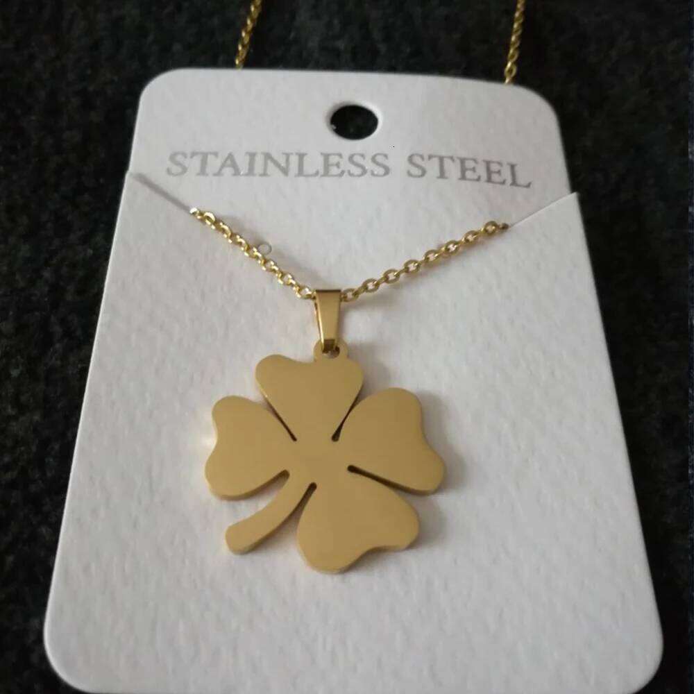 Unisex Stainless Steel Cr Pendant Necklace Gold & Silver Color Adjustable Chain for rs Engagement Jewelry H260312