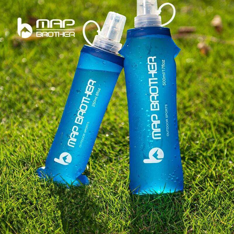 MAP BROTHER S001 S002 250ml 500ml Soft Flask Folding Collapsible Water Bottle TPU Free For Running Hydration Pack Waist B Z260313
