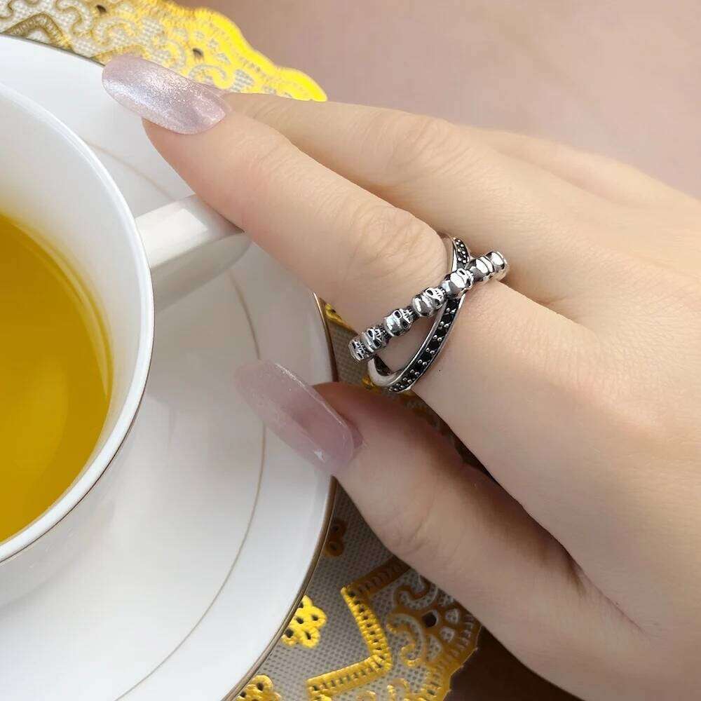 Ring Skull United Forever Europe Style Rebel Fine Jewerly For Men & Women Autumn New Gift In 925 Sterling Silver H260312