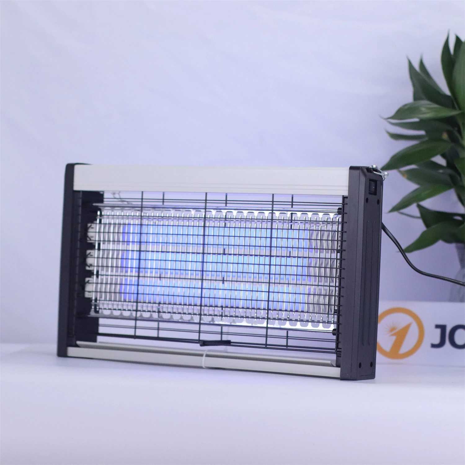 JOYINLED Indoor 3-Tube Mosquito Killer Light Sleek Wall Mount Bug Zapper Lamp with Blue Light for Bedroom Living Room Kitchen H260313