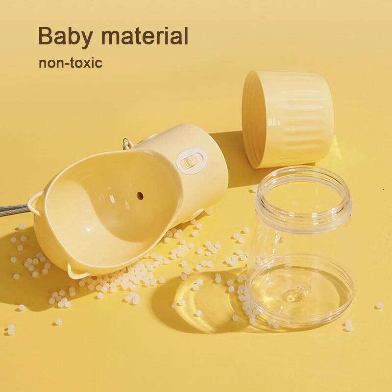 Pet Dog Bottle Food Feeder For Small Medium Dogs 2 In 1 Travel Puppy Cats Water Container Outdoor Yorkie Drinker Supplies 26W0313