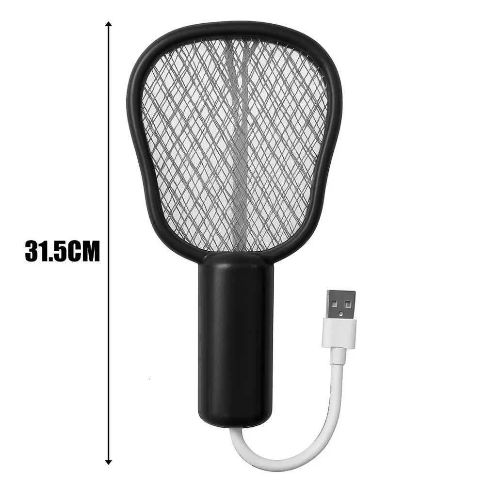 USB Electric Mosquito Swatter Lamp UV Light Indoor Outdoor Bug Insect Trap Silent Operation for Bedroom Office Travel Use H260313