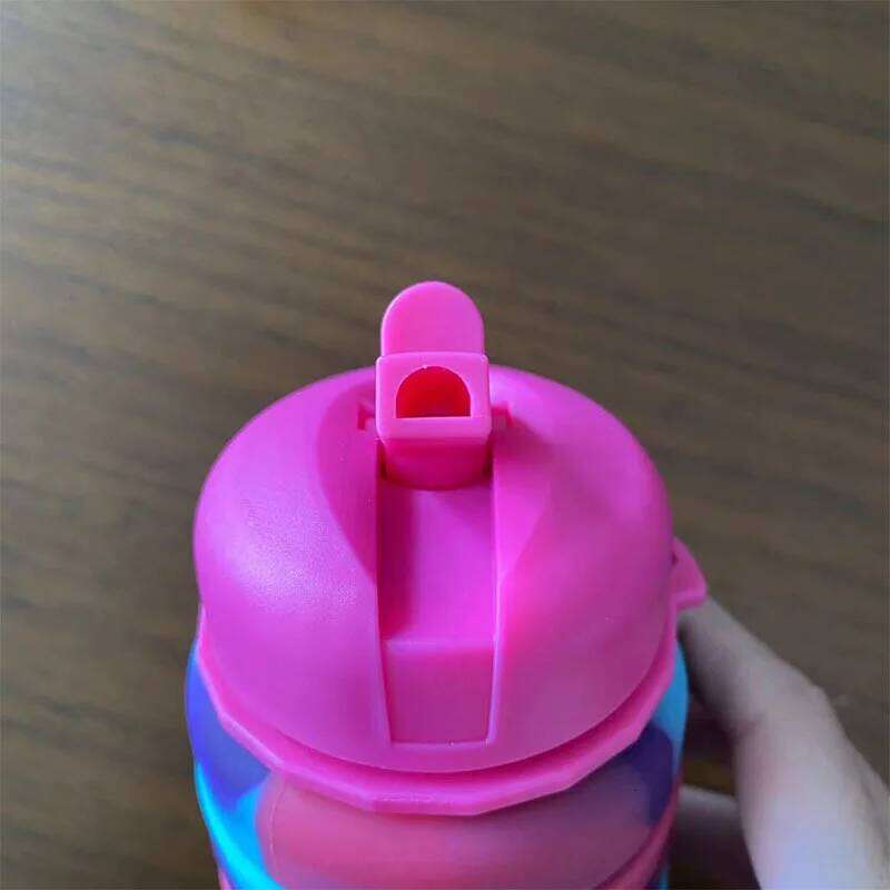 Food Grade Silicone Folding Water Outdoor Portable Telescopic Drinking Cup Creative Colorful Sports Cycling Kettle Z260313