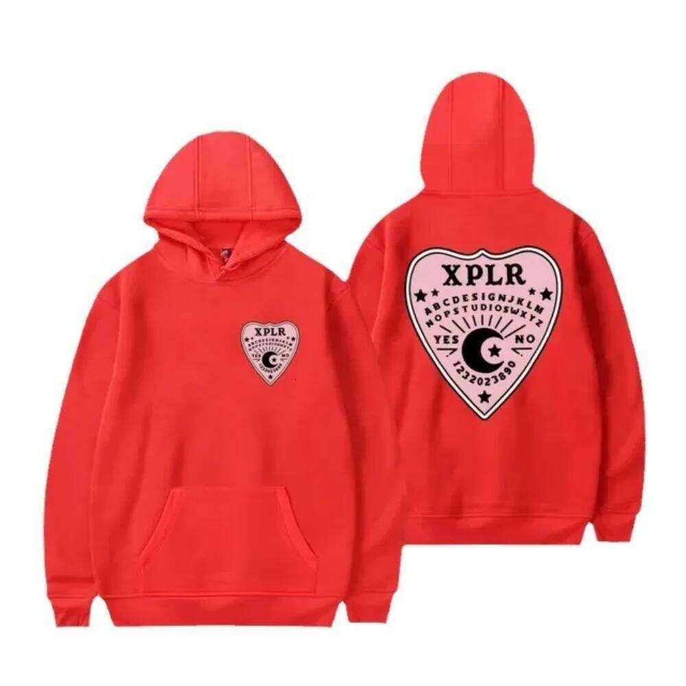 Sam and Colby Xplr Ouija Hoodie Fashion Unisex Pullover Men Vintage Graphic Hoody Tops Oversize Streetwear Clothing Z260314