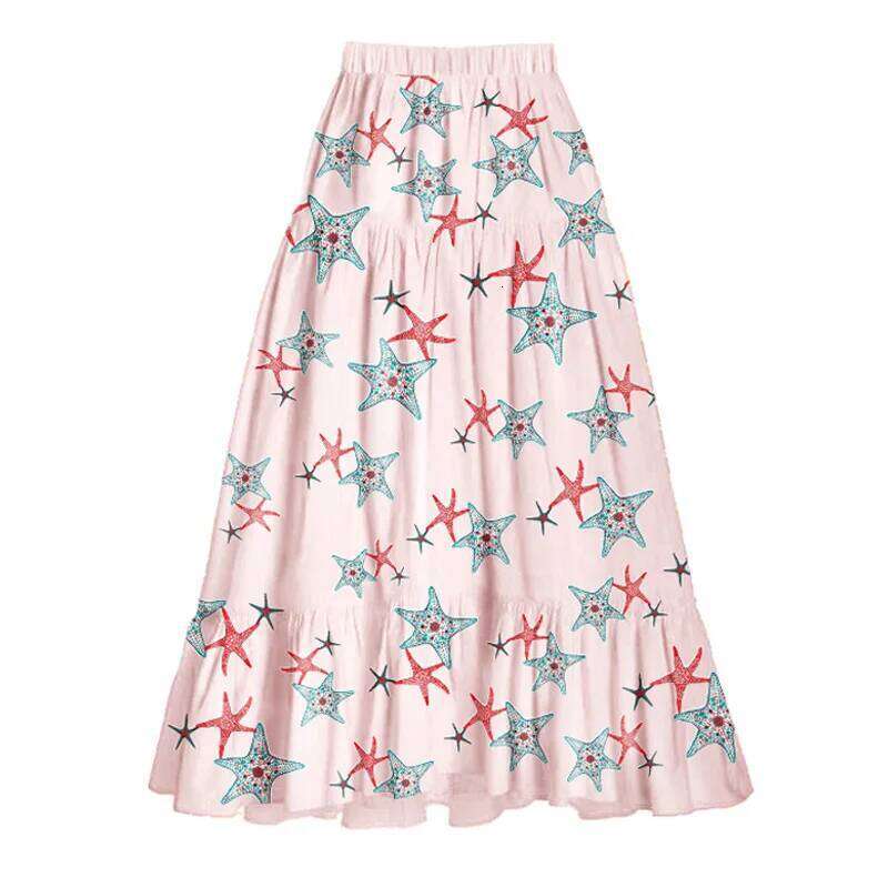 For Women European And American One-piece Starfish Print Backless Swimsuit Women's Global Swimwear S 26H0313