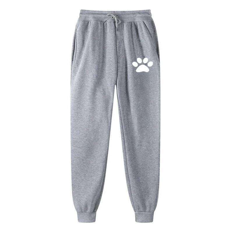 Men's Fleece Trousers Solid Color Casual Sports Joggers Workout Track Pants Fitness Streetwear Male Baggy Sweatpants Z260315