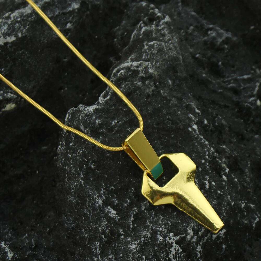David Martinez Cosplay Pendants Necklace Gold Color Metal Necklaces for Men Women Christmas Jewelry Accessories Gifts H260312