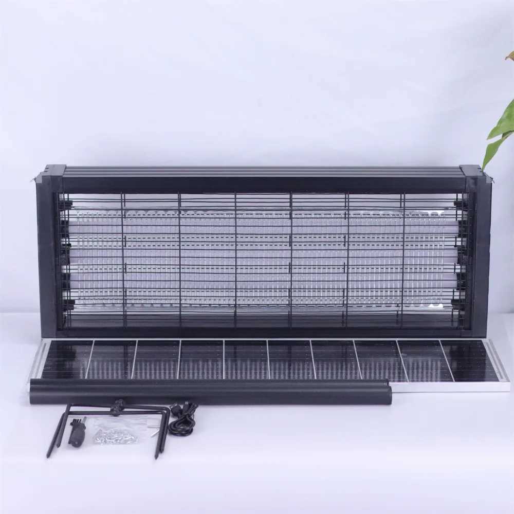 JOYINLED 20/40W Solar Mosquito Killer Lamp with Light 395nm UVCarbon Mesh Waterproof Solar for Garden Patio Bug Zapper H260313