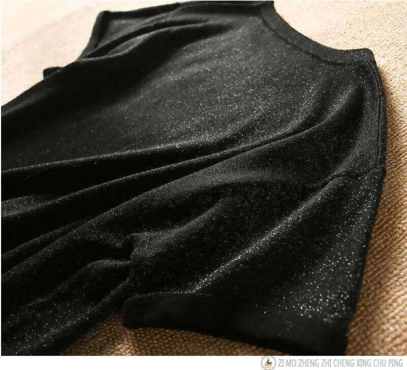 Bright Knitted Women Ice Silk Short-sleeved Thin Fashionable and Versatile Loose Top Temperament Pullover Z260313