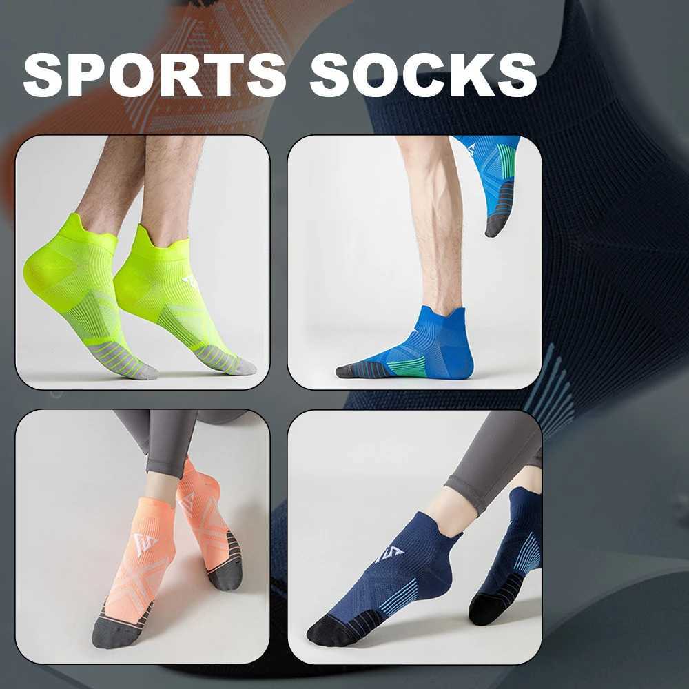 WRELS Compression Socks Professional Marathon Quick Dry Socks Elastic Footwear Sports Socks Breathable Running Fitness D260313