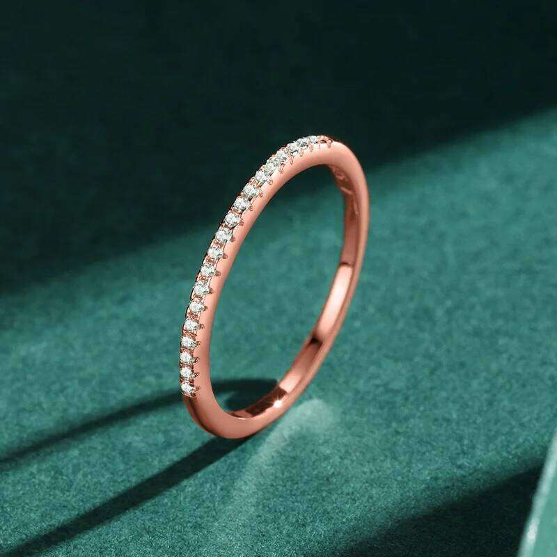 925 Sterling Silver Simple Elegant Ring for Women Wholesale Dazzling Clear CZ Stackable Finger Rings Wedding Statement Jewelry H260312