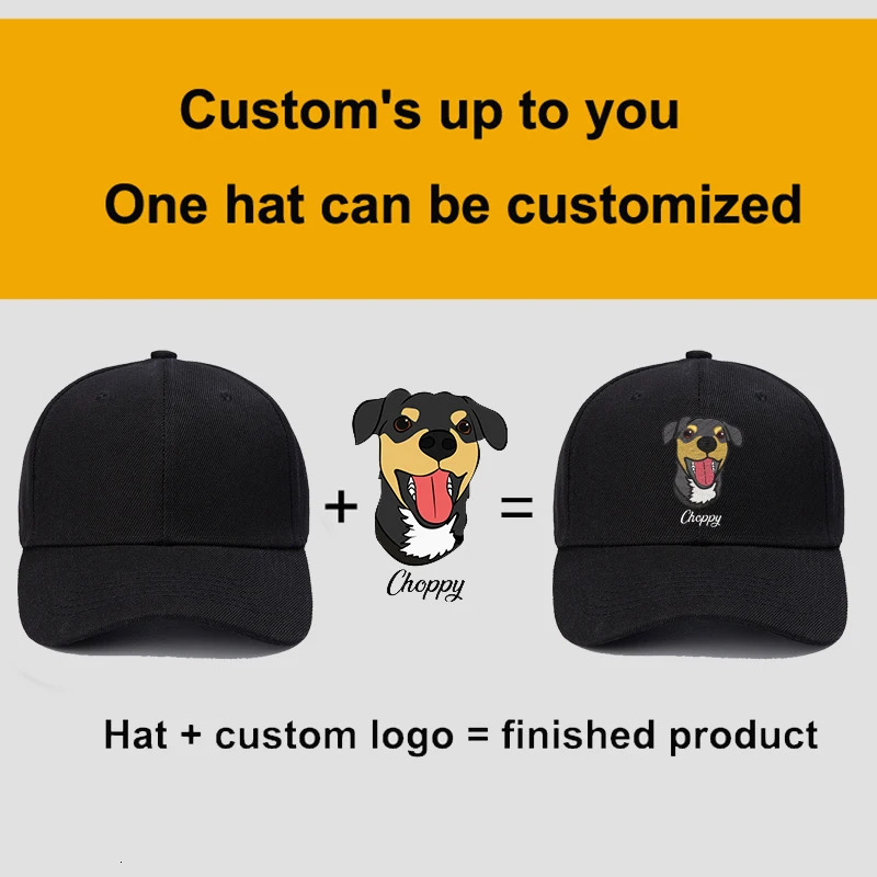 Custom Baseball Cap Text Po Team Embroidery Bone Gorras Diy Casquette Hat For Men Women 260307 - view 4