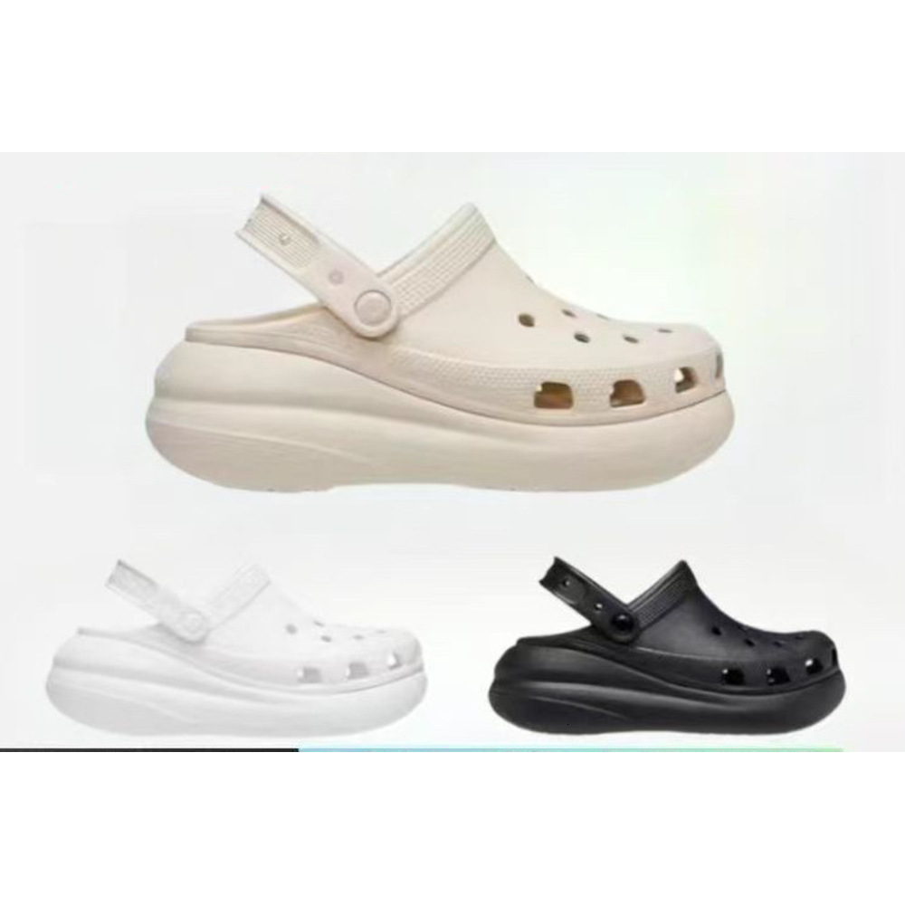 Designer Shoes Puff Cave Shoes Women's Summer Height Increasing Thick soled Breathable Sandals Outdoor Indoor Breathable Slippers