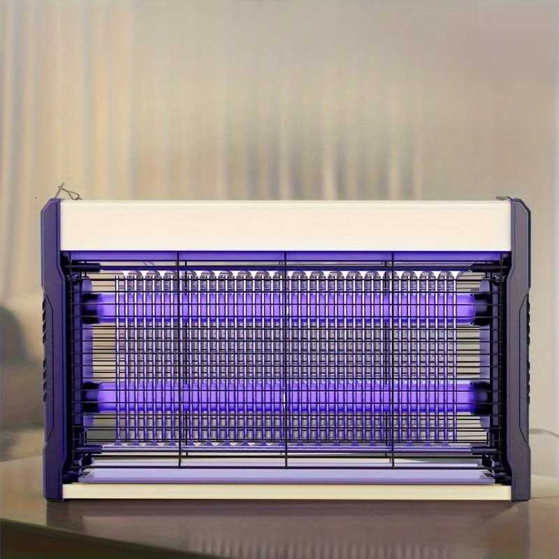 20/30/40W Mosquito Killer Lamp EU Plug Electric Bug Zapper Insect Killer with Hanging Chain Trap for Indoor Restaurant Bedroom H260313