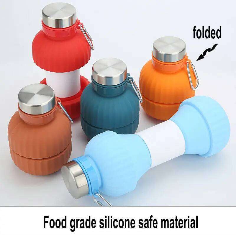 Sports Summer Kettle Large Capacity Silica Gel Foldable Outdoor Water Portable Cup Cycling Hiking Travell Z260314