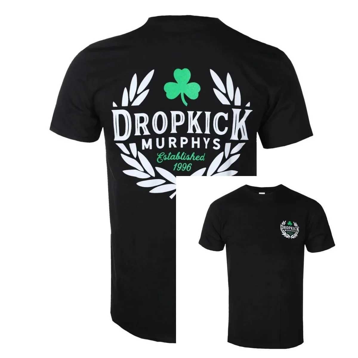 Dropkick Murphy Retro 3D Printed Summer Neutral T-shirt Shirt Street American Fashion Short Sleeve Round Neck Top Mens Wear D260313