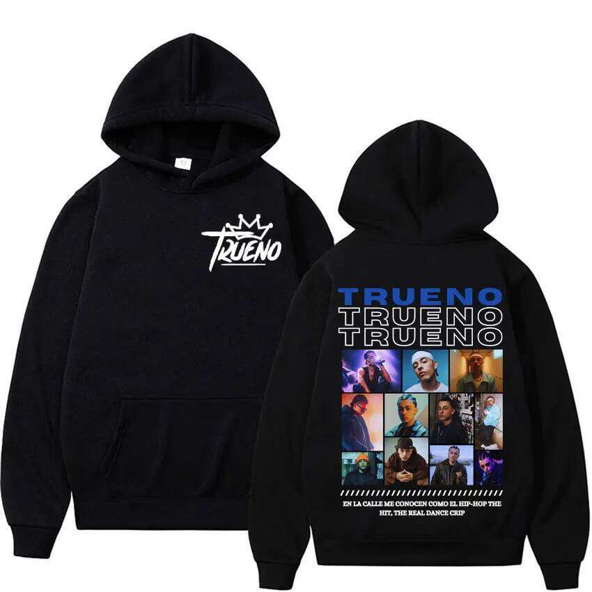 Rapper Trueno Album Cover Hoodie Male Harajuku Hip Hop Punk Rock Hoodies Men Women High Quality Fashion Casual Fleece Sweatshirt Z260315