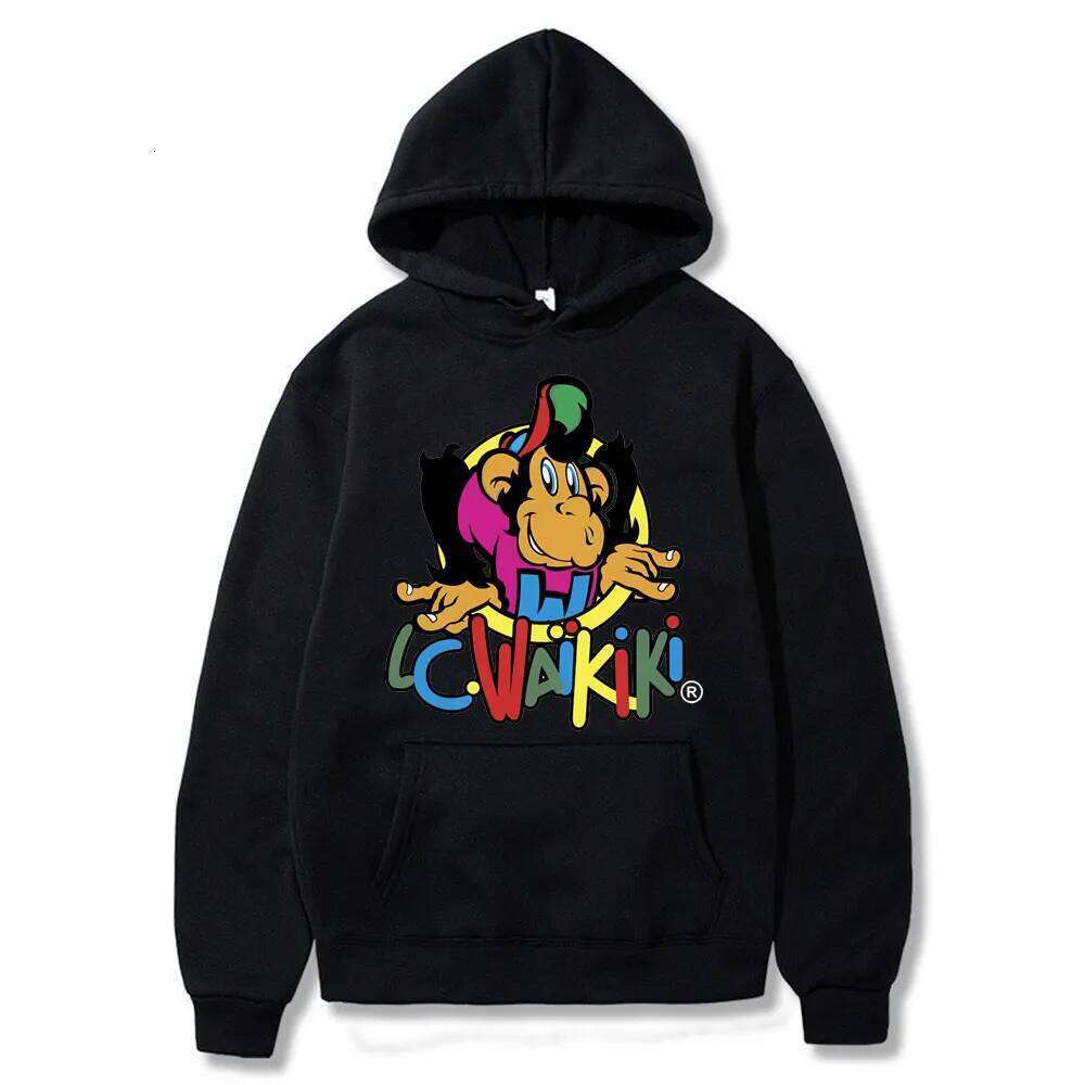 Lc Waikiki Merchandise Hoodie Men Women Fashion Brand Anime Sweatshirt Monkey Funny Graphic Print Hoodies Man Sweatshirts Z260314