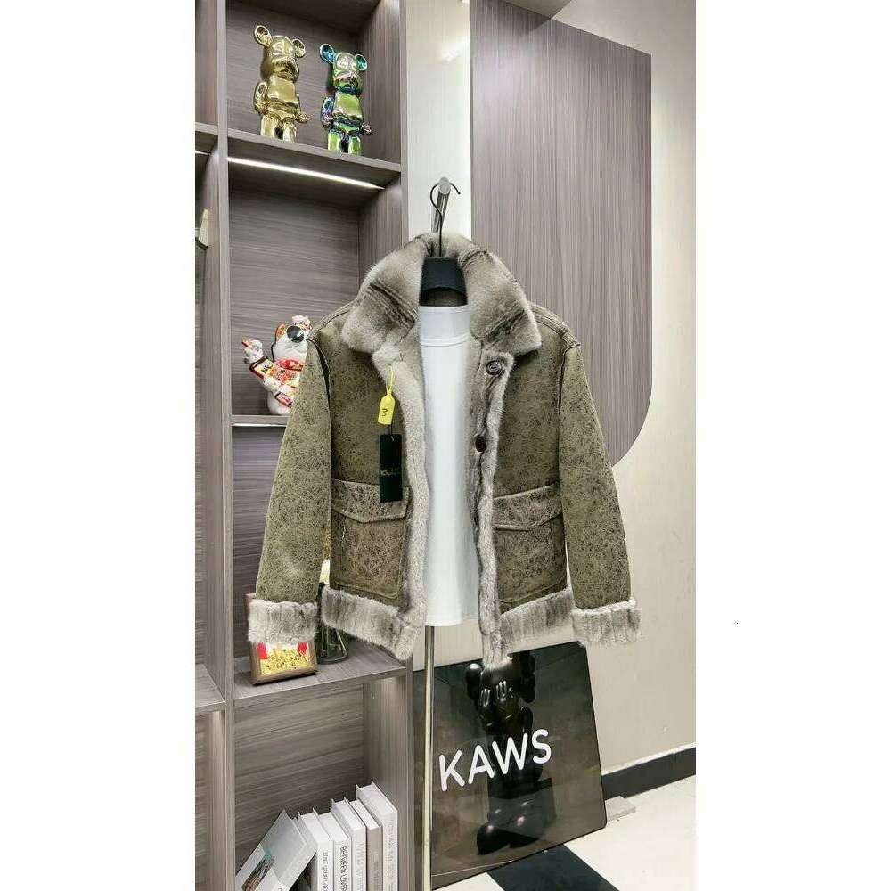 Trend Winter Luxury Men's Clothing Warm Coat Reversible Wear Fur Leather High-quality Windproof Outerwear Snow Jacket Z260313