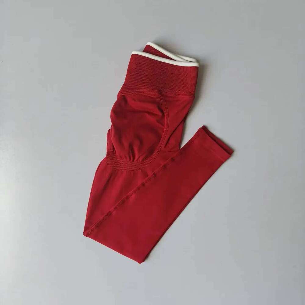 Seamless High Waist Yoga Pants Women Tummy Control Stretchy Soft Workout Running Leggings Comfortable Gym Sports Tights 26Y0313