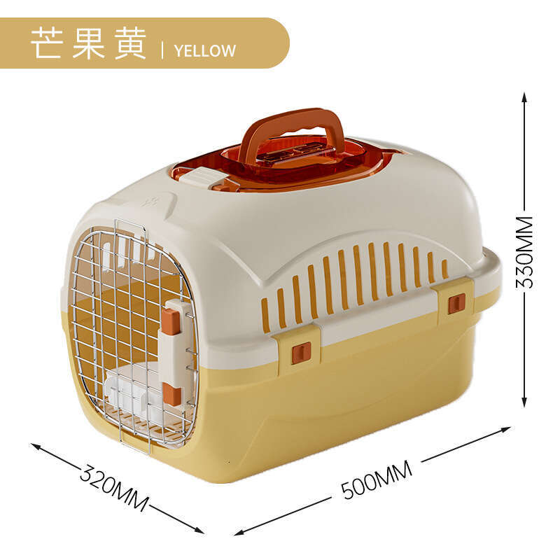 Cat Carrier Airline Box Portable Travel Car Pet Cage for Cats and Dogs Space Transport Dog Bag