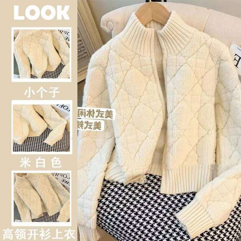 Women's Autumn Winter Tops Coat Long Sleeve Sweater High Neck Slim Loose Leisure Simple Design Fashion Soft Comfortable Niche Z260313