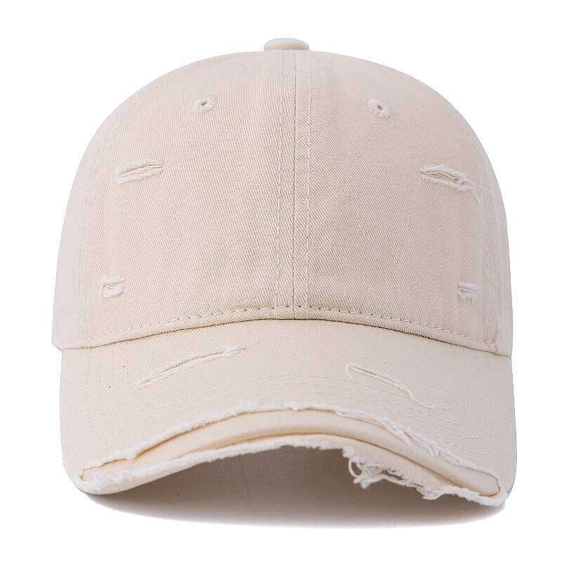 Hot Sale Washed Cotton Retro Distressed style High Quality Baseball Women Dopamine Cap Outdoor Hats Z260313