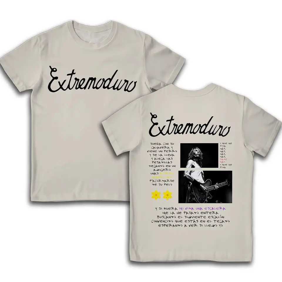 Rock Band Extremoduro 3D Print T-Shirt Summer Mens Breathable Casual Short-Sleeve Shirt Street Hip Hop Loose Crew Neck Top D260313